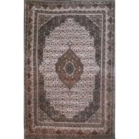 One Of The Kind Indian Hand-Knotted Rug 8'2" X 5'9"